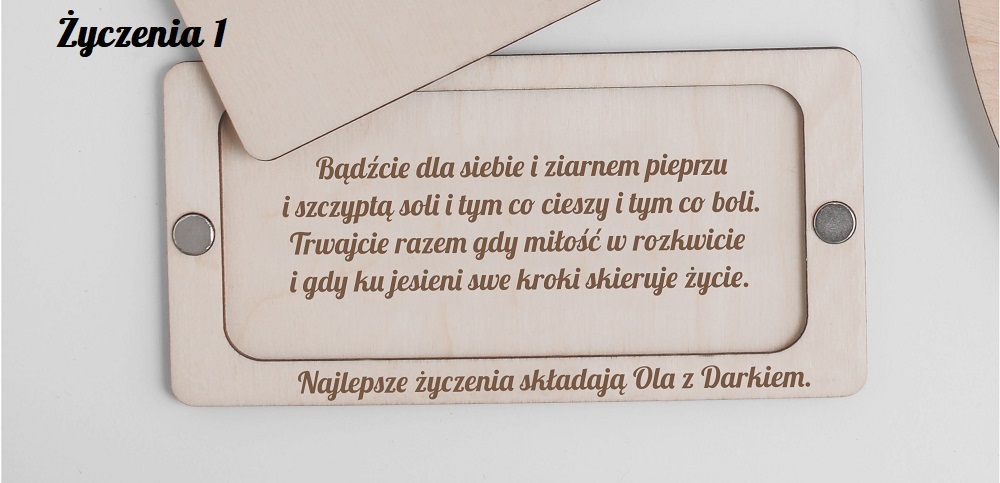 pudełko na pieniądze ślub życzenia